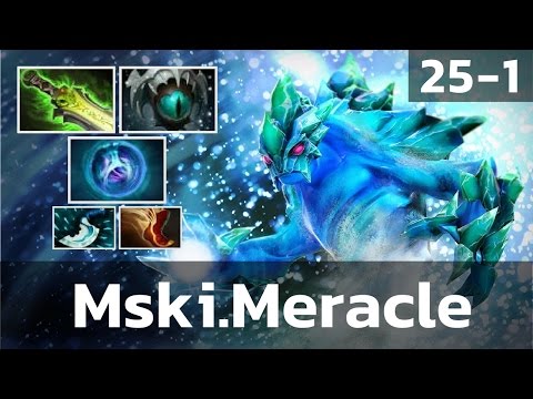 Mineski Meracle • Morphling • 25-1 — Pro MMR