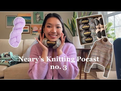 Knitting Podcast no.3 | Sookie Cardi, Finding Noro Yarn, Terrazzo Sweater, DIY Project Bag Fabric