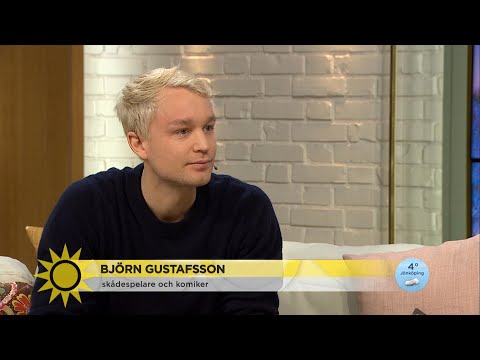 Björn Gustafsson: ”Jag sa ju att jag inte vill prata om det där!” - Nyhetsmorgon (TV4)