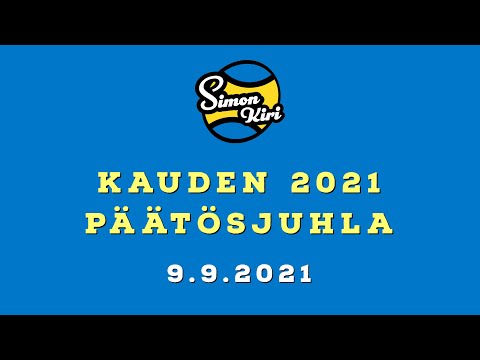 Simon Kiri kauden paattajaiset 2021