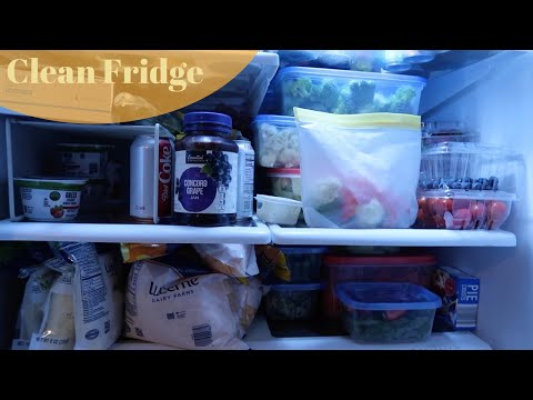 Clean Fridge & Chopped Up Fruits & Veggies ~ Vlog 7/25/21