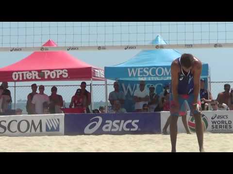 FIVB 2016: #19 Crabb/Crabb(USA) vs #21 Bryl/Kujawiak(POL) PART 2, 8/26/16