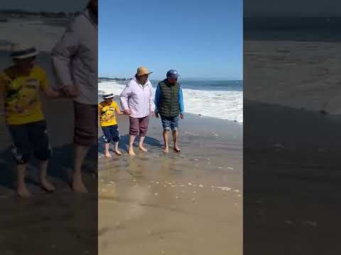 #ViraajBonkra beach day out with dadudadi