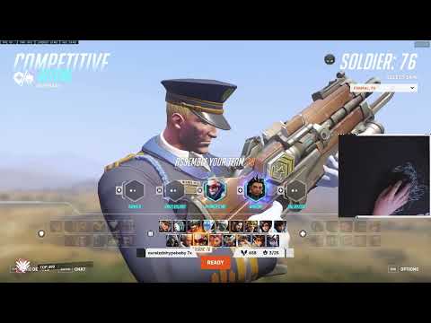 GALE HUMAN AIMBOT SOLDIER 76! GALE SOLDIER 76 SEASON 6 TOP 500 OVERWATCH 2