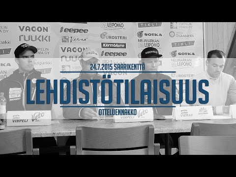 24.7.2015 Veto - KiPa90 lehdistötilaisuus