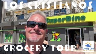 Exploring Supermarket Prices in Los Cristianos, Canary Islands | SuperDino Grocery Tour