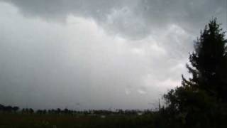 preview picture of video 'Prudká bouře 9.června 2010 (Intensive t-storm 9th June 2010)'