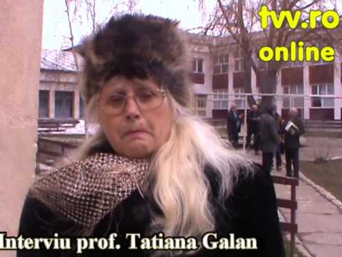 Interviu prof. Tatiana Galan - Podu Turcului