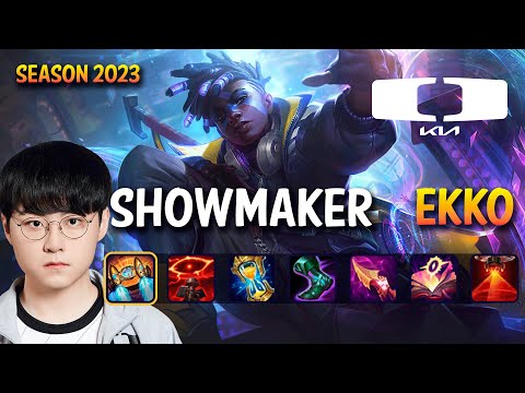 DK Showmaker EKKO vs ORIANNA Mid - Patch 13.22 KR Ranked