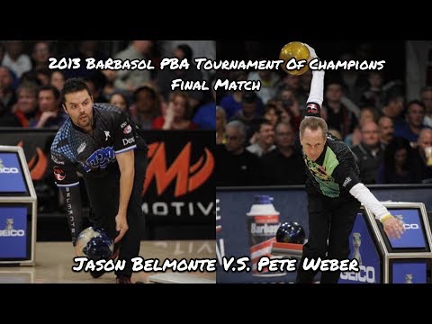 2013 Barbasol PBA Tournament Of Champions Final Match - Jason Belmonte V.S. Pete Weber