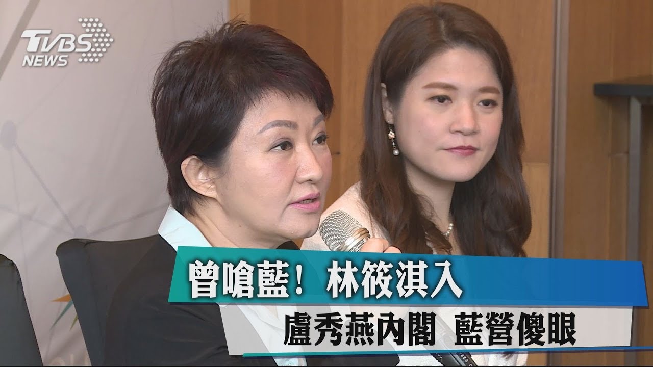 曾嗆藍! 林筱淇入盧秀燕內閣藍營傻眼