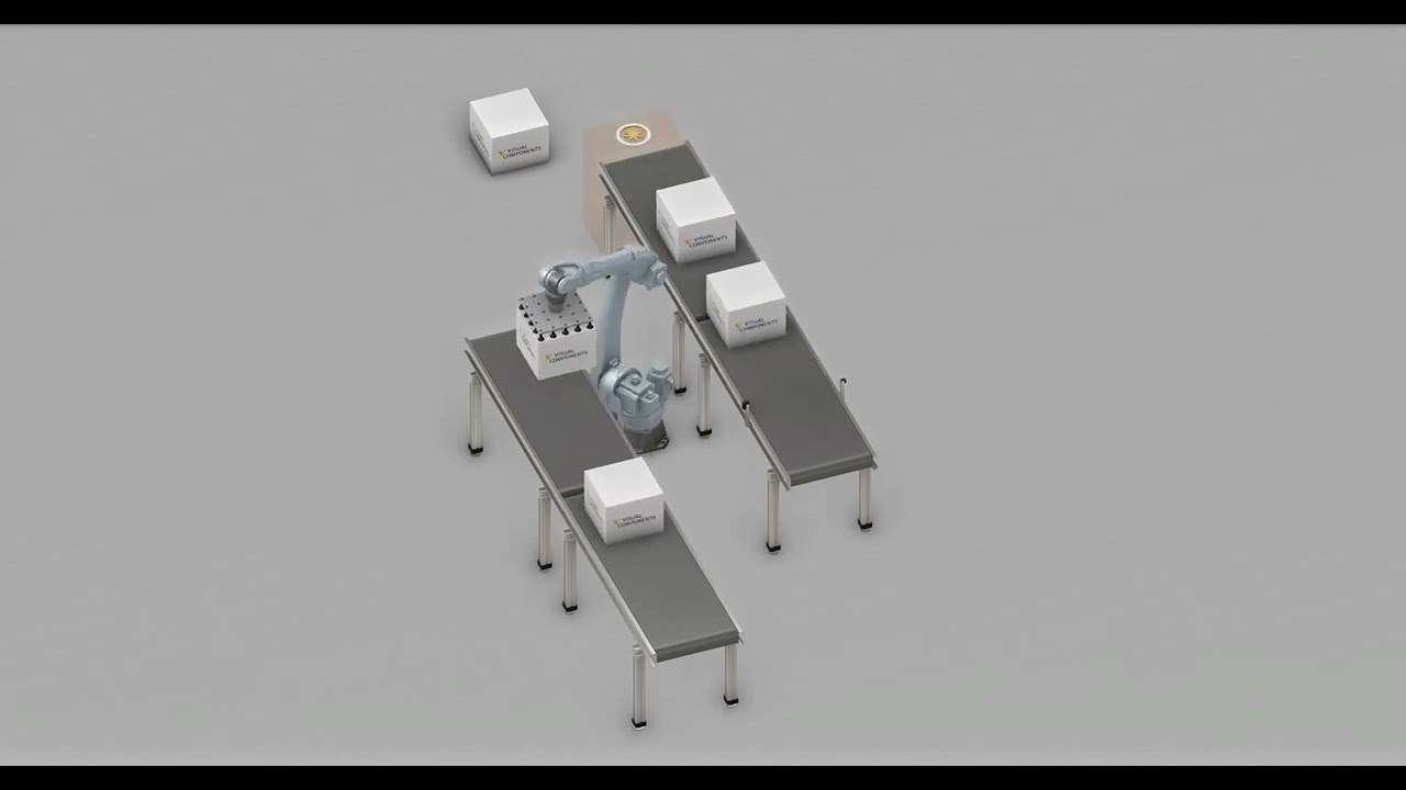 Implement robotic simulation with training