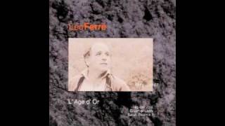 Leo Ferre La banlieue