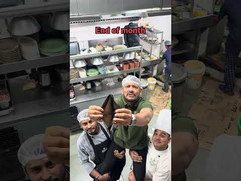 End of month situation 😂 Restaurant hustle + Chef struggles + Funny moments = Viral you guaranteed