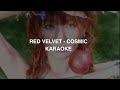 Red Velvet 레드벨벳 Cosmic KARAOKE With Easy Lyrics