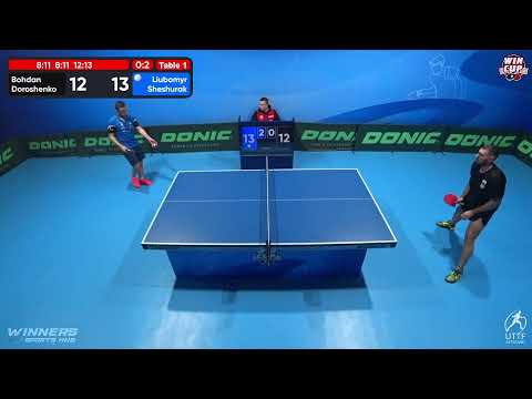 17:00 Bohdan Doroshenko 0-3 Liubomyr Sheshurak West 3 WIN CUP 16.11.2022 | TABLE TENNIS WINCUP