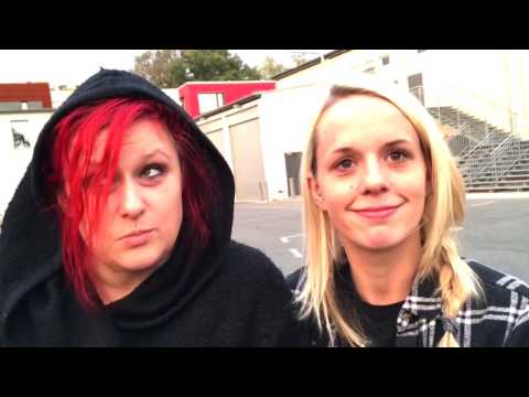 Mark Benecke backstage bei Goethes Erben und Sara Noxx