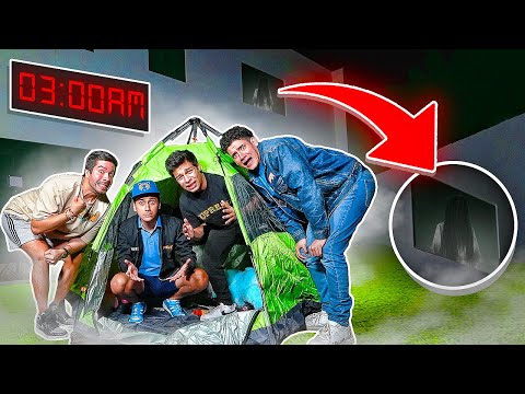 WE CAMPED AT 3:00 AM IN THE GARDEN OF MY NEW HOUSE AND PARANORMAL THINGS STARTED HAPPEN TO US