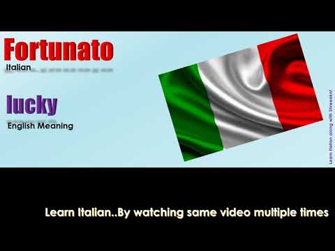 Fortunato « How to Pronounce Italian word Fortunato?