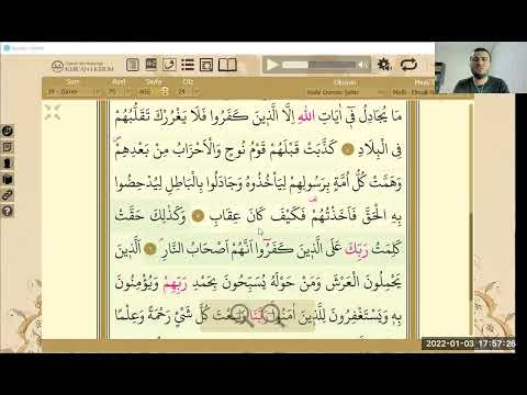 TASHİH-İ HURUF- İSTİAZE VE BESMELE VECİHLERİ-EVVEL-İ SURE- Zümer Suresi- Tilavet ve Tahlil Çalışması