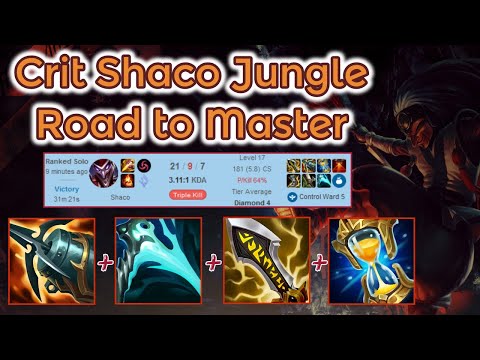Shaco Galio Duo to Master - S12 Crit Shaco [League of Legends] Full Gameplay - Infernal Shaco
