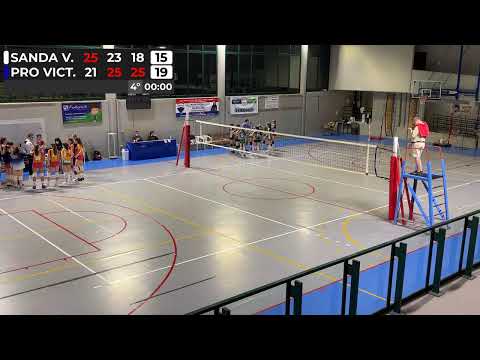COPPA UNDER 16 FEMMINILE - SANDA VOLLEY Vs PROVICTORIA PLUS ALTA FORMAZIONE