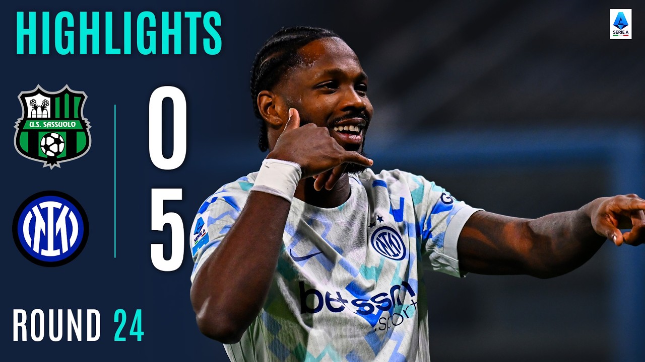 2월 09일 US 사수올로 칼초 VS 인터밀란 하이라이트