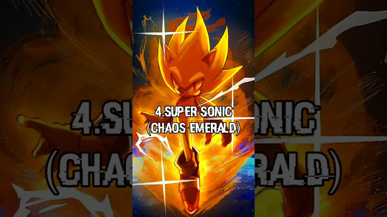 STRONGEST SONIC'S FORMS | #shorts #sonic #supersonic #chaosemerald #dreggman #tails #shadow #fyp #pt
