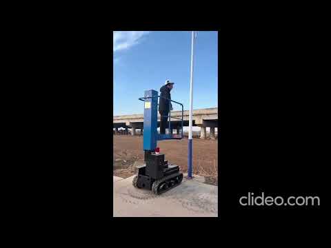 фото подъёмник гусеничный электрический lead 0