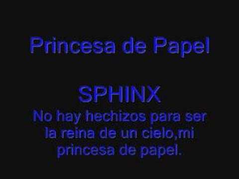 Princesa de Papel Sphinx