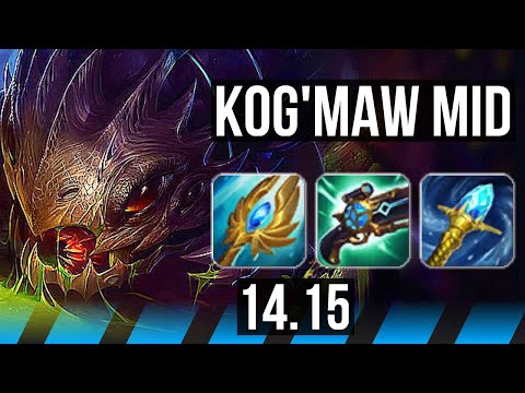 KOG'MAW vs LISSANDRA (MID) | 7/1/5, 600+ games | VN Diamond | 14.15