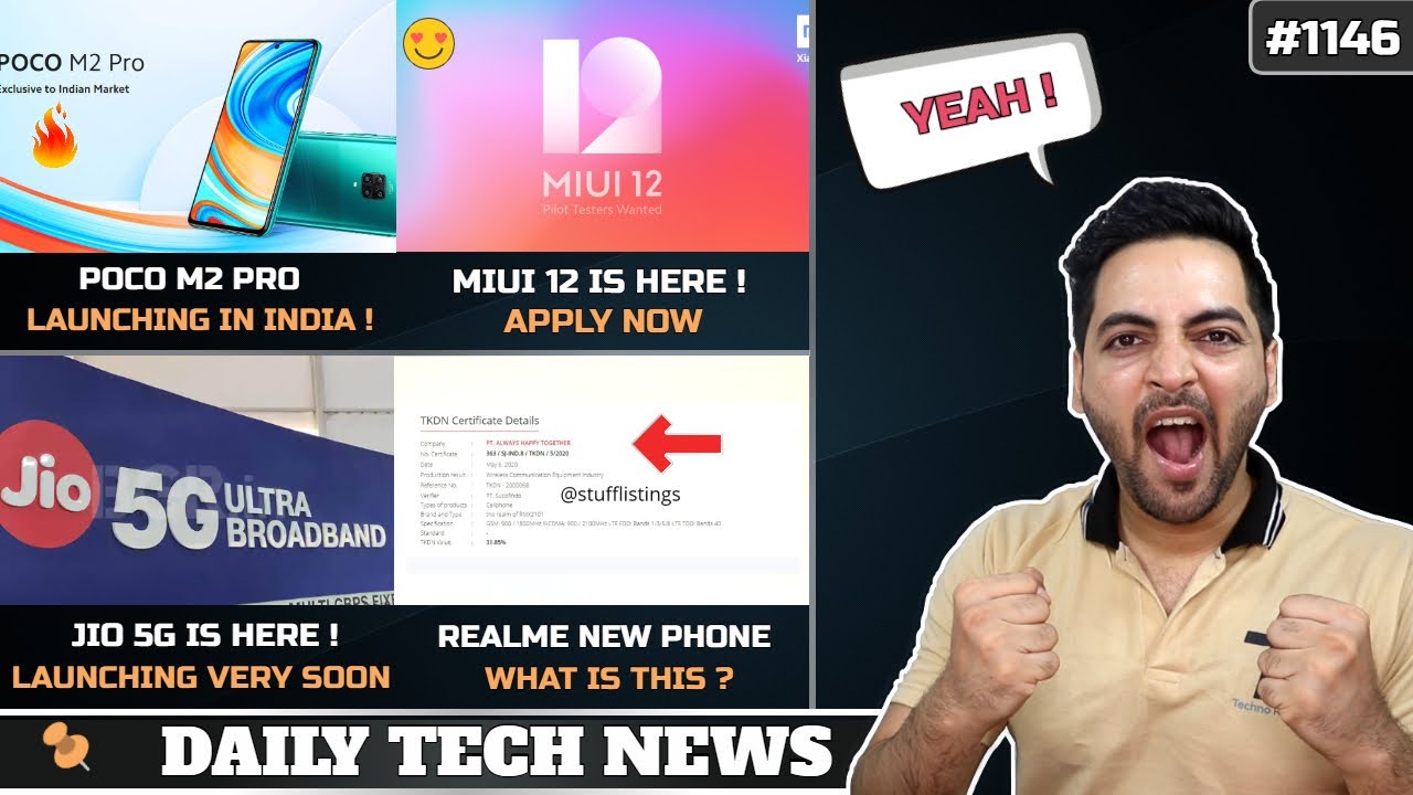 POCO M2 Pro India Launch Confirmed,MIUI 12 India Launch,Realme New Phone,Jio 5G,Honor X10 Launch