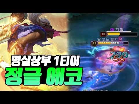 OP.GG 기준 1티어 에코 하루 빨리 꿀빨아야 하는 챔피언 No.1