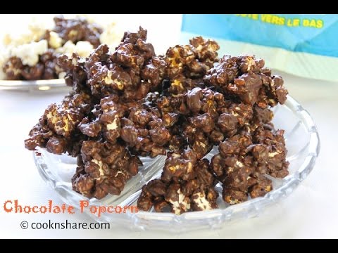 Chocolate Popcorn - 3 Ingredients