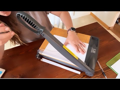 Best Guillotine Paper Cutter Review | 12” Wood Base Paper Trimmer for Crafts & Office