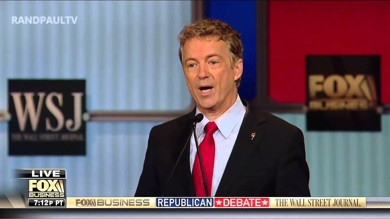 Rand Paul on the trade deal: Fox Business GOP Debate - YouTube