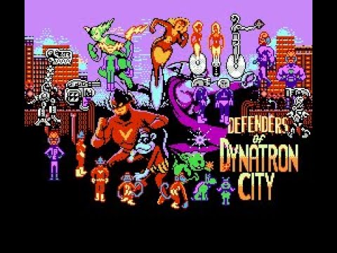 [NES] Defenders of Dynatron City - gameplay