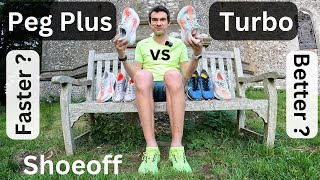 Nike Pegasus Plus vs the Pegasus Turbo versions  - which is faster for me ?