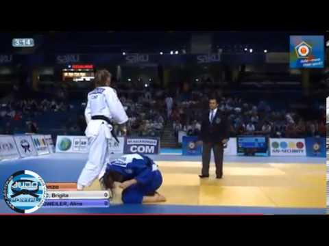 European Judo Championships Cadets Tallinn 2013 Bronze -70kg MATIC Brigita (CRO) - LENGWEILER (SUI)