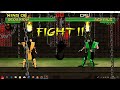 Scorpion MK2 Playthrough MK2 MUGEN Final Version Part 1
