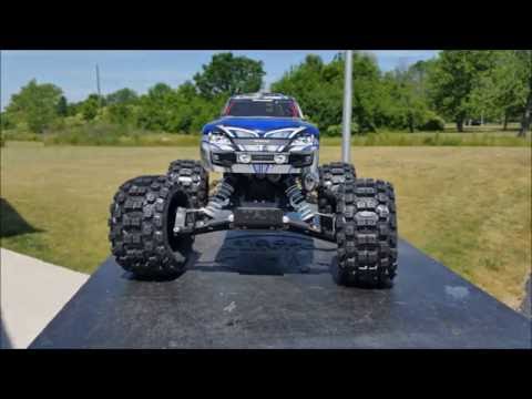 Traxxas Nitro Stampede Wheel conversion from stock to 12mm /17mm adapters