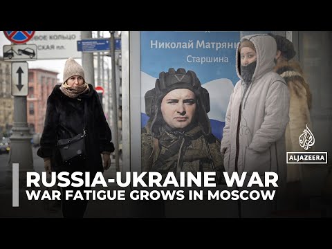 Moscow residents feel war fatigue as four years of Ukraine war strain economy