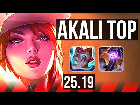 AKALI vs RENEKTON (TOP) | KR Master | 25.19