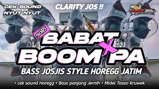 Download lagu DJ CEK SOUND : DJ SOTO BABAT X BOOM PA VIRAL COCOK BUAT NYONTANG  mp3