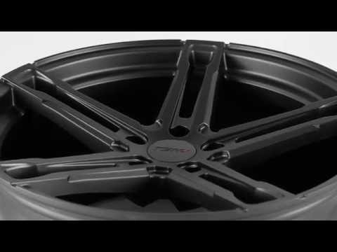 TSW Alloy Wheels- Mechanica in Matte Gunmetal with Matte Black Face