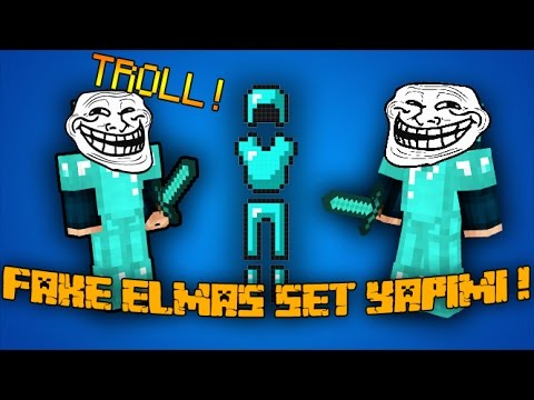 FAKE ELMAS SET NASIL YAPILIR ? (Troll Diamond Set)
