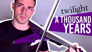 A Thousand Years (Violin Cover by Robert Mendoza) [from Twilight Saga - Breaking Dawn pt.1]