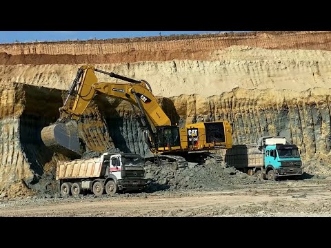 Mining Excavators , Wheel Loaders, Construction And Mining Sites - Sotiriadis/Labrianidis Mining