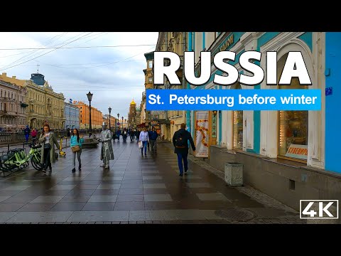 Catch a glimpse of Russia St. Petersburg before it closes for the winter