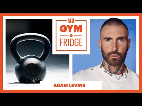 Adam Levine Shows Off His Gym and Fridge | Gym & Fridge | Men's Health